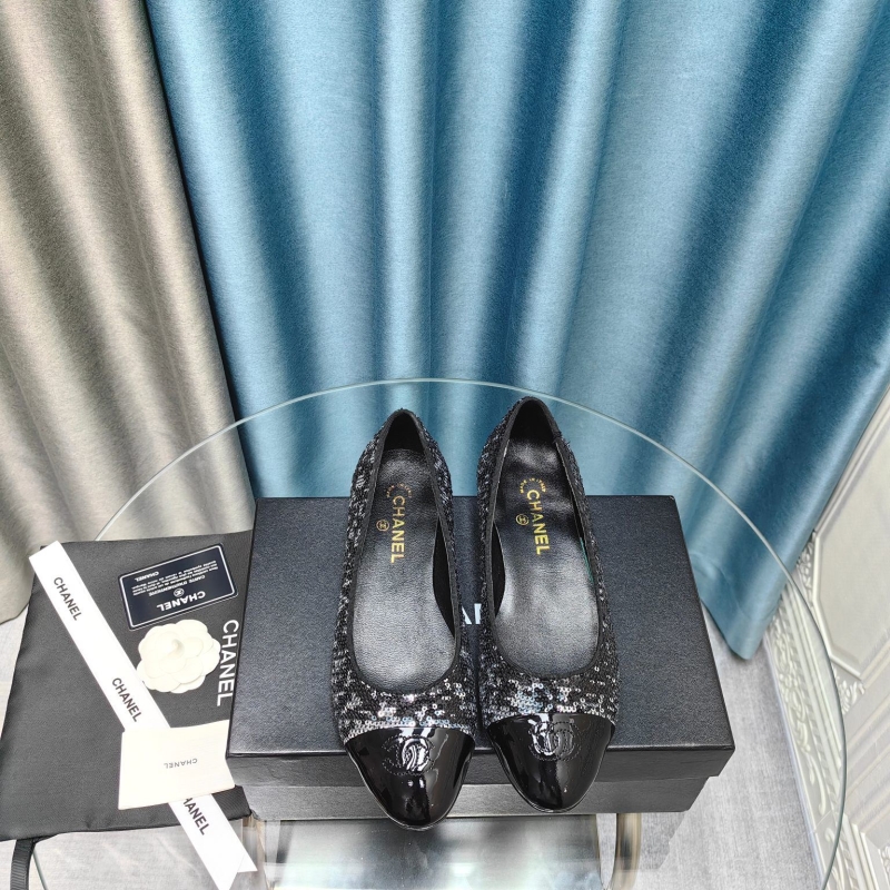 Ch*el flat shoes